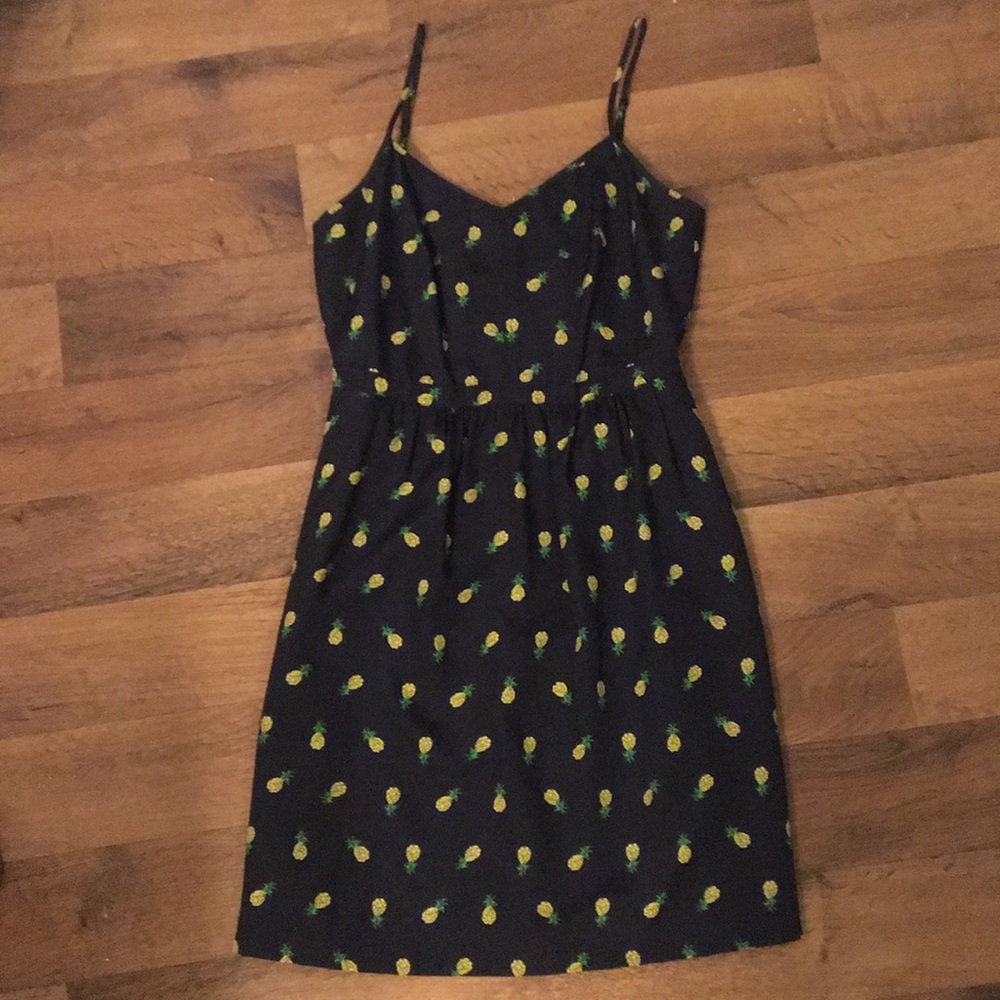 🍍 J. Crew pineapple dress 🍍